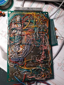 Heimcomputer BCS-3 Platine Unterseite